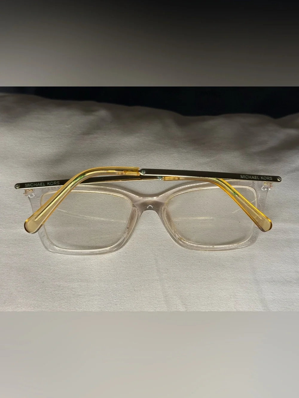Michael Kors MK 4069U 3050 Eyeglasses Clear Gold Frames 52-17-140